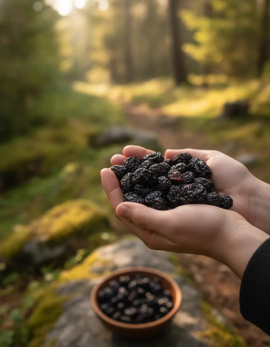 Ovesná kaše s ovocem a ořechy